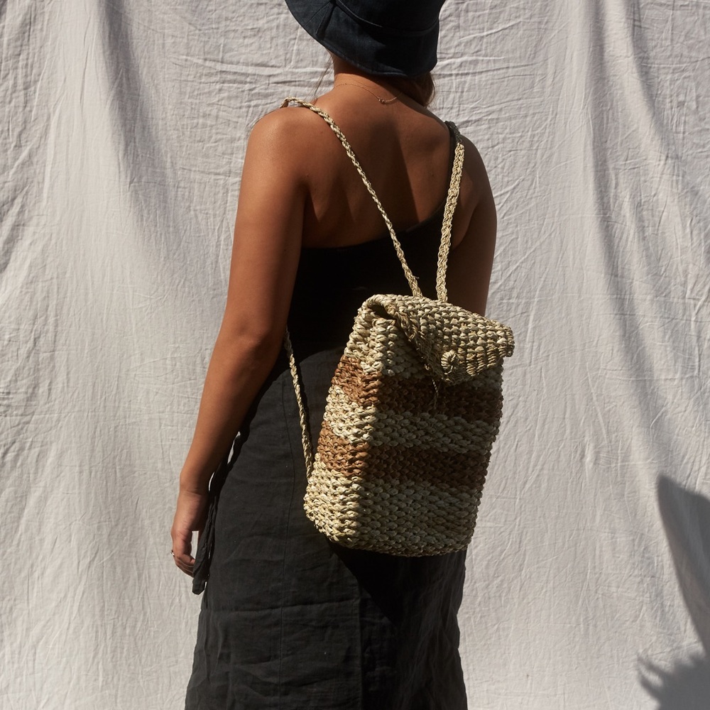 Woven Backpack